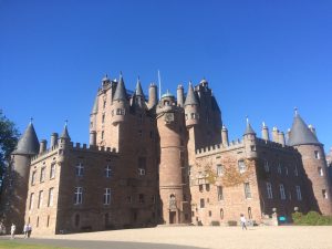 Glamis Castle, bespoke winter sightseeing tours, Starfish Taxis Tours